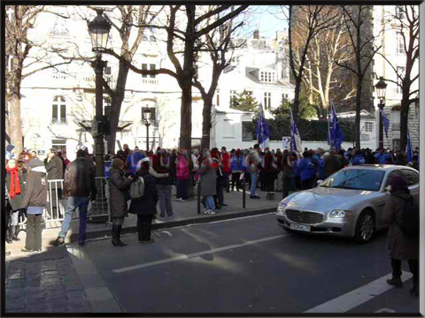 Manifestation anti-corrida à Paris